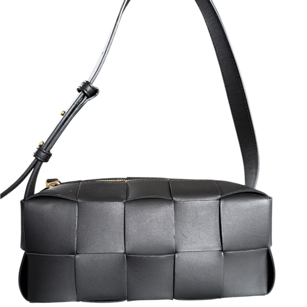 Authentic Bottega Veneta Brick Cassette Bag